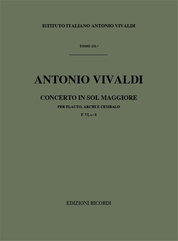 Concerto in Sol Maggiore (G Major)